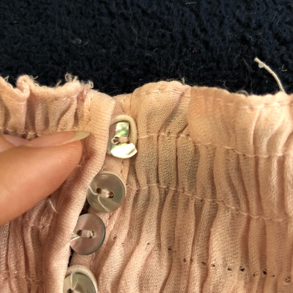 Pastel Pink Zara Top XS - Picture 5 of 5